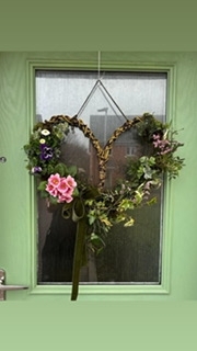 Living Willow Door Wreath