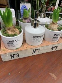 Hyacinth Soap Dispenser