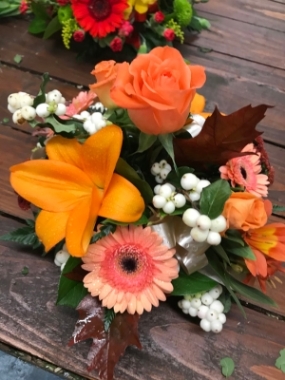 Orange Loose Posy