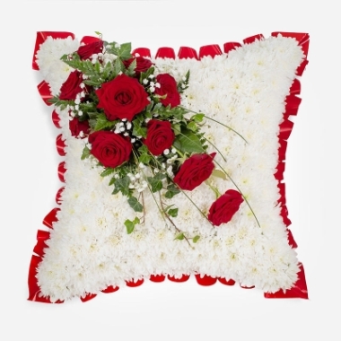 White Massed Cushion